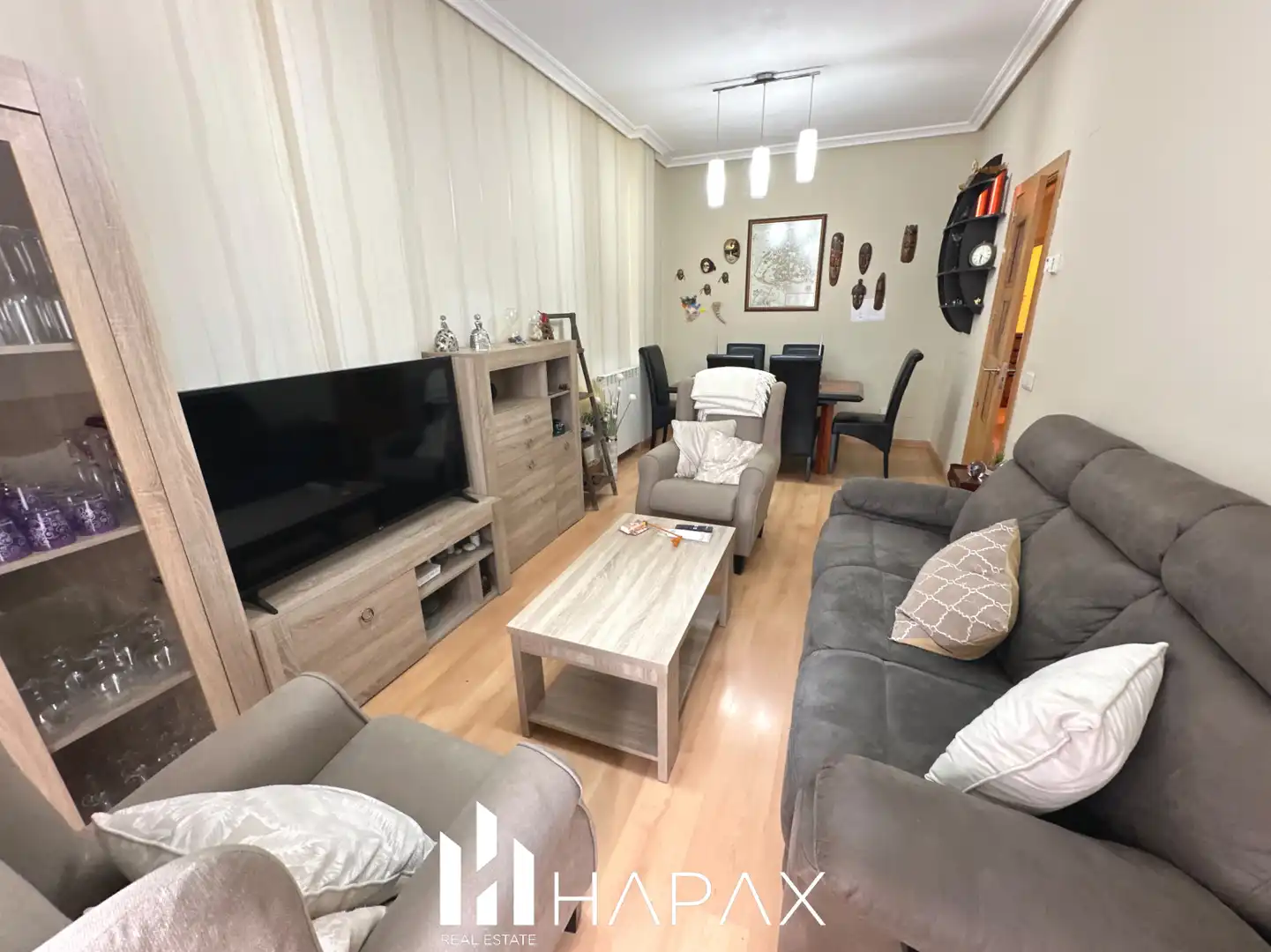 Sala de estar de Piso en venta en Moriscos con Calefacción y Terraza
