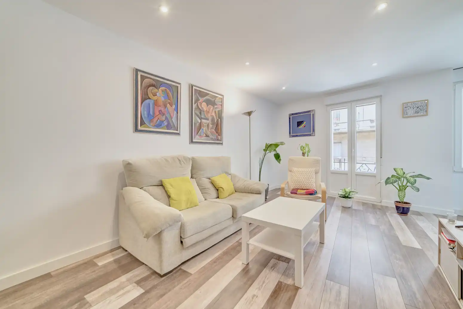Sala de estar de Casa o chalet en venta en Viana con Calefacción, Amueblado y Balcón