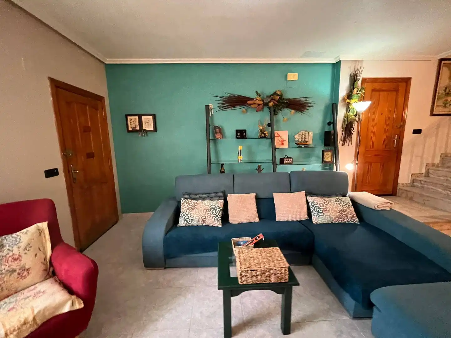 Sala de estar de Dúplex en venta en Elche / Elx con Aire acondicionado