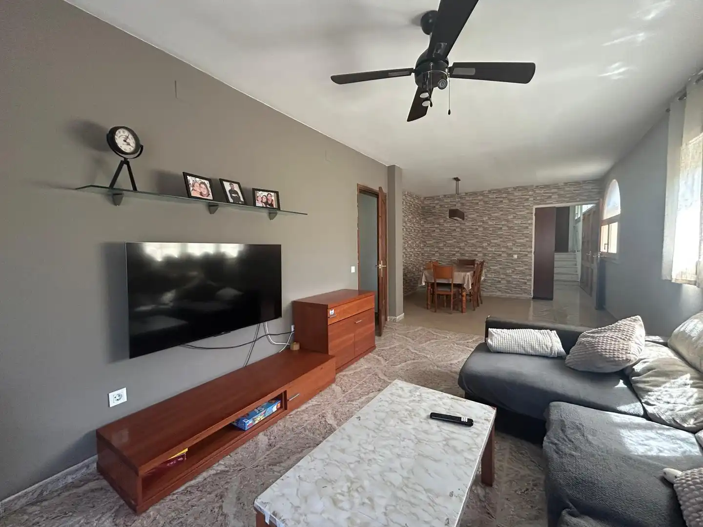 Living room of Houses for sale in La Pobla de Claramunt  with Private garden and Storage room