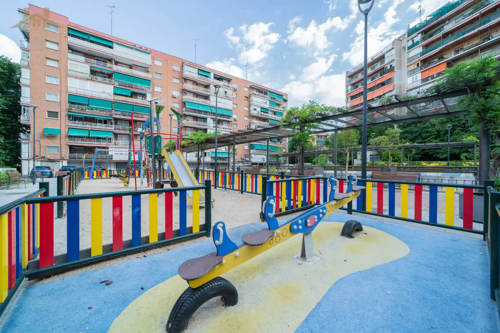 Vista exterior de Pis en venda en Móstoles amb Terrassa