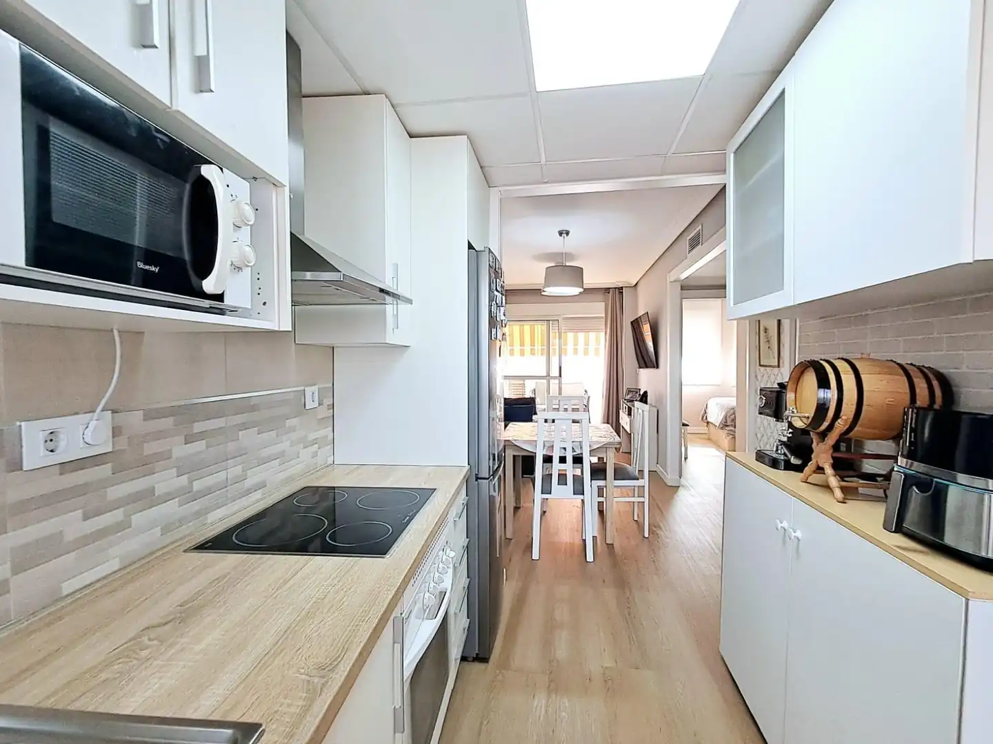 Cocina de Apartamento en venta en Águilas con Aire acondicionado, Calefacción y Jardín privado