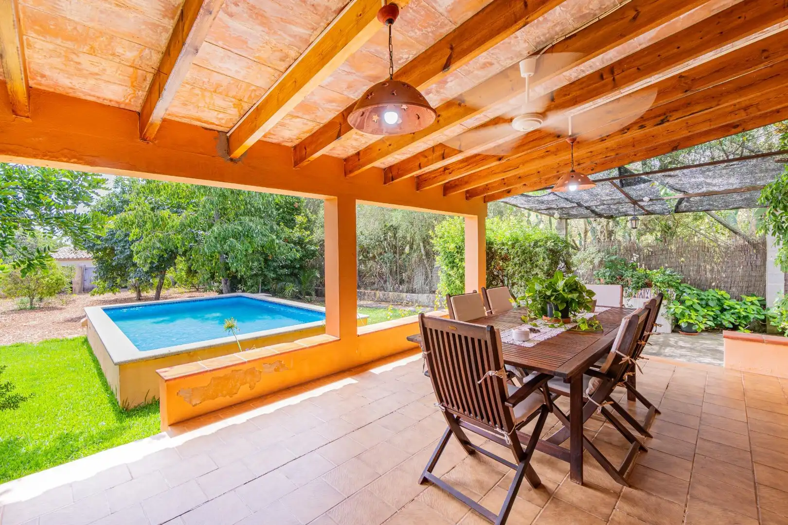 Terrassa de Casa o xalet en venda en Pollença amb Aire condicionat, Jardí privat i Terrassa