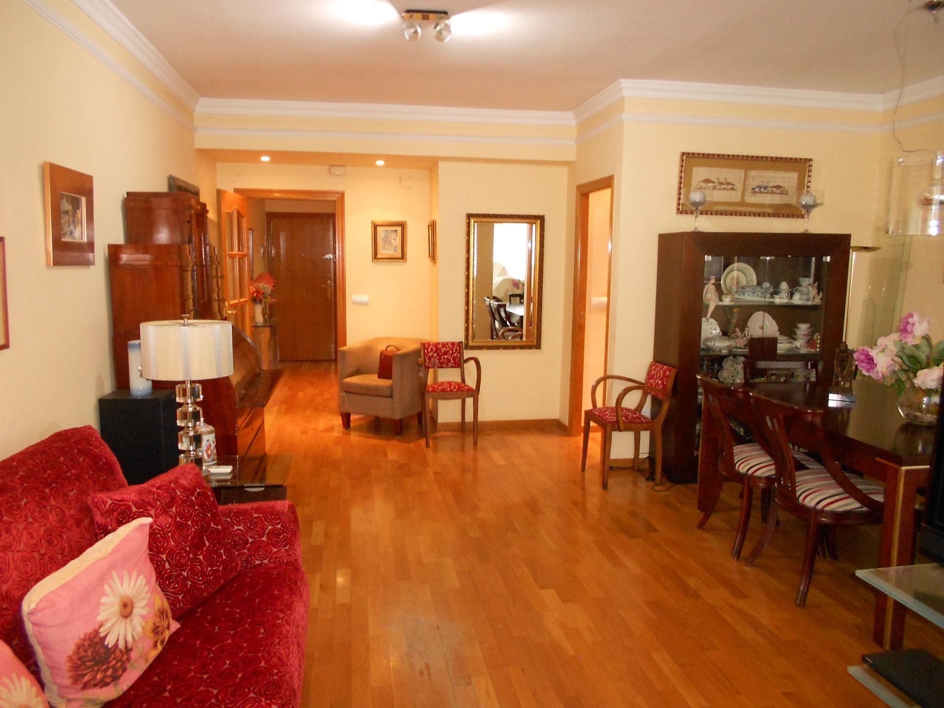 Living room of Flat for sale in  Murcia Capital  with Air Conditioner, Heating and Private garden