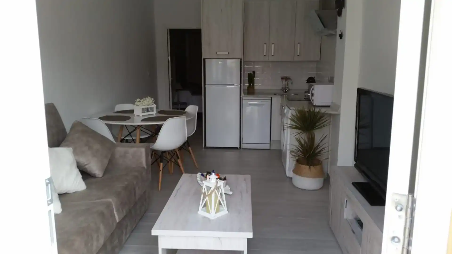 Wohnzimmer von Wohnungen zur Miete in Tarifa mit Klimaanlage