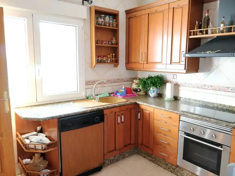 Küche von Haus oder Chalet zum Verkauf in Murcia mit Klimaanlage, Heizung und Privatgarten