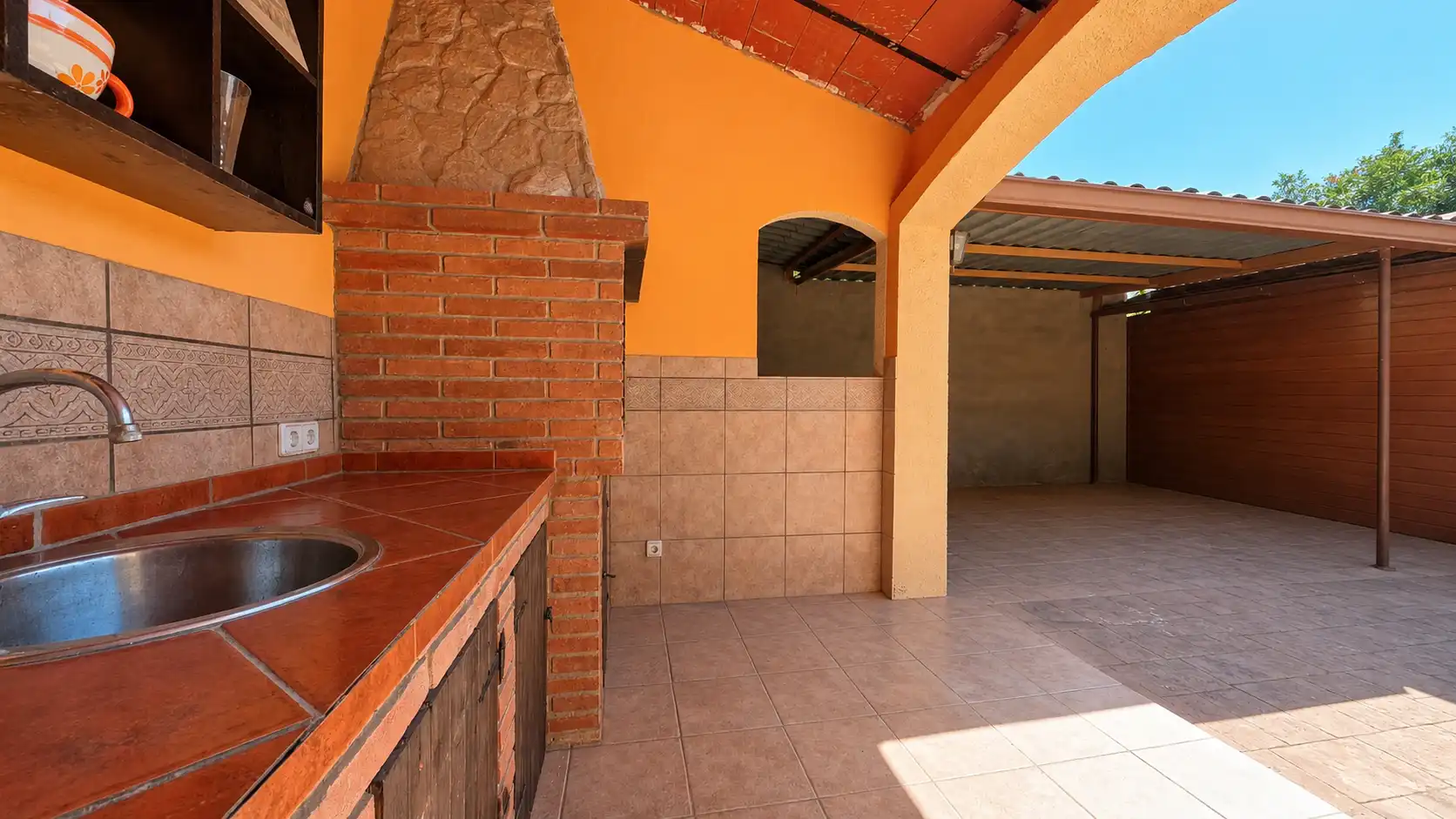 Terraza de Casa o chalet en venta en Cunit con Aire acondicionado, Calefacción y Jardín privado