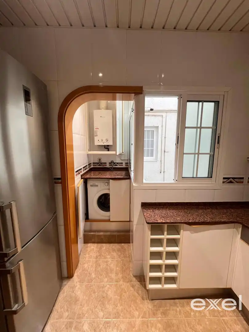 Kitchen of Flat for sale in Sant Joan Despí  with Air Conditioner, Heating and Terrace
