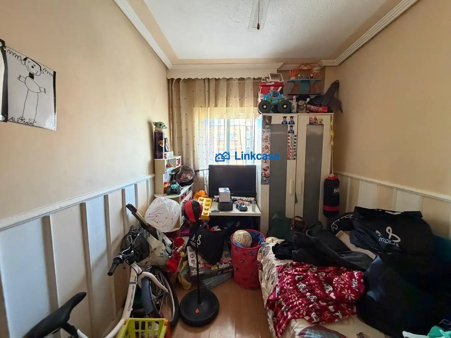 Bedroom of Flat for sale in Móstoles  with Air Conditioner, Heating and Terrace