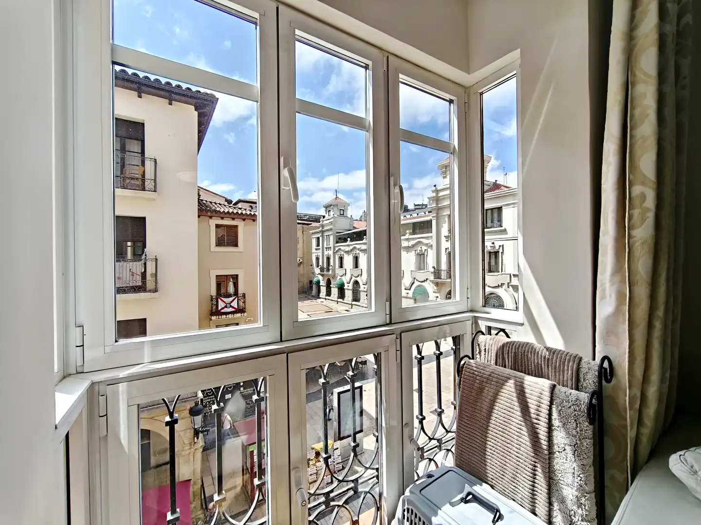 Balcony of Flat for sale in  Logroño  with Heating, Parquet flooring and Storage room