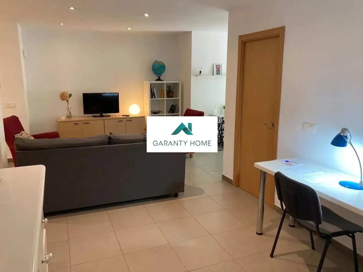Living room of Flat for rent in Málaga  with Air Conditioner and Furnished