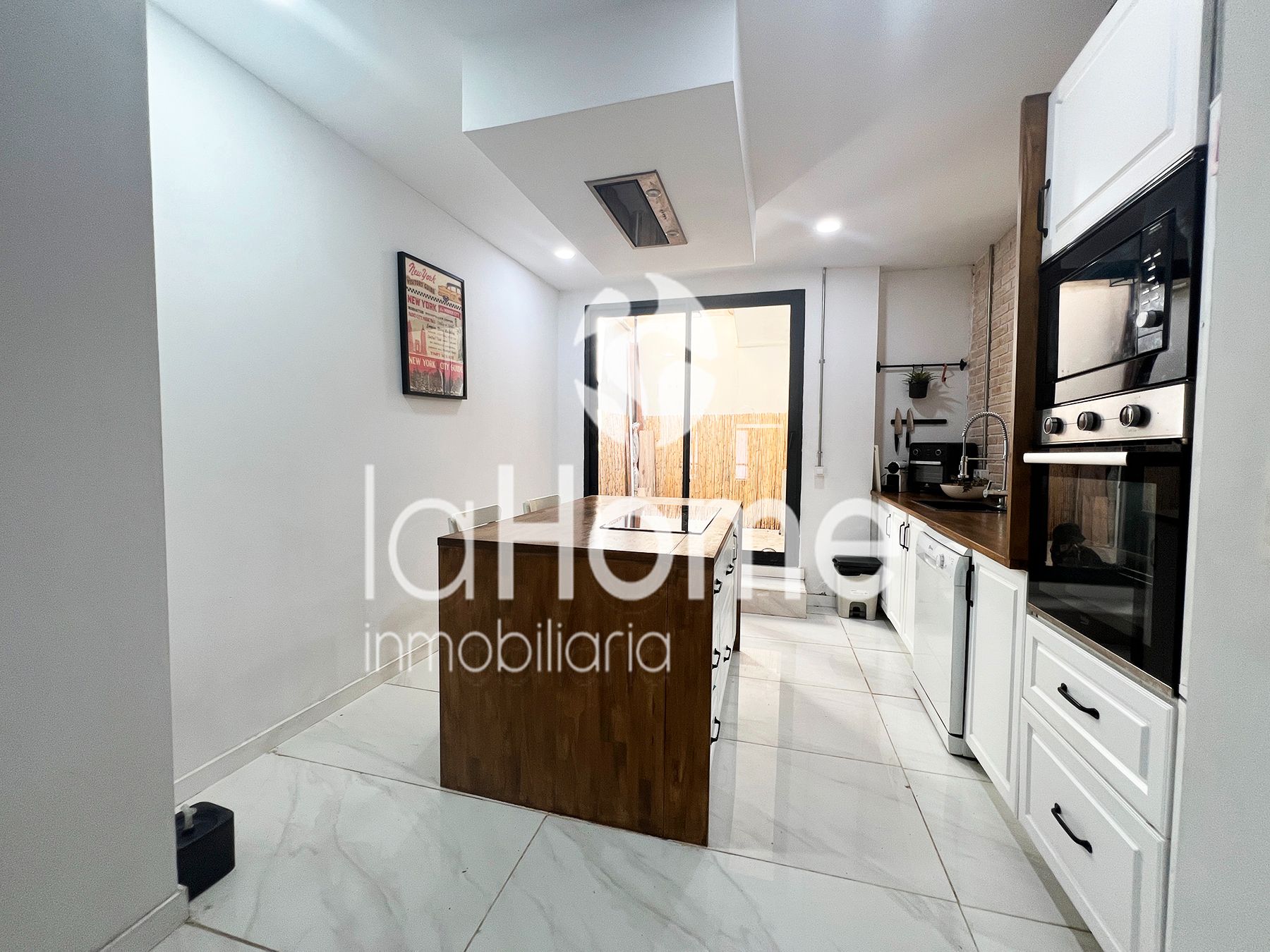 Kitchen of Single-family semi-detached for sale in Benaguasil  with Air Conditioner, Terrace and Oven