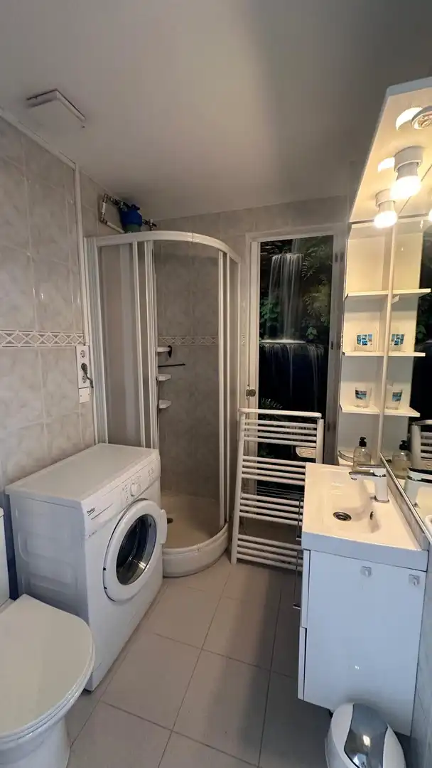 Bathroom of Flat for sale in Castell d'Aro, Platja d'Aro i s'Agaró  with Air Conditioner and Terrace