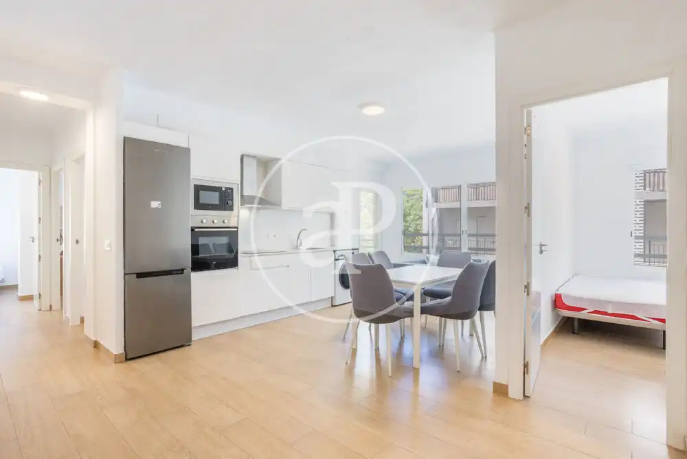 Exterior view of Flat for rent in Valencia  with Air Conditioner, Heating and Furnished
