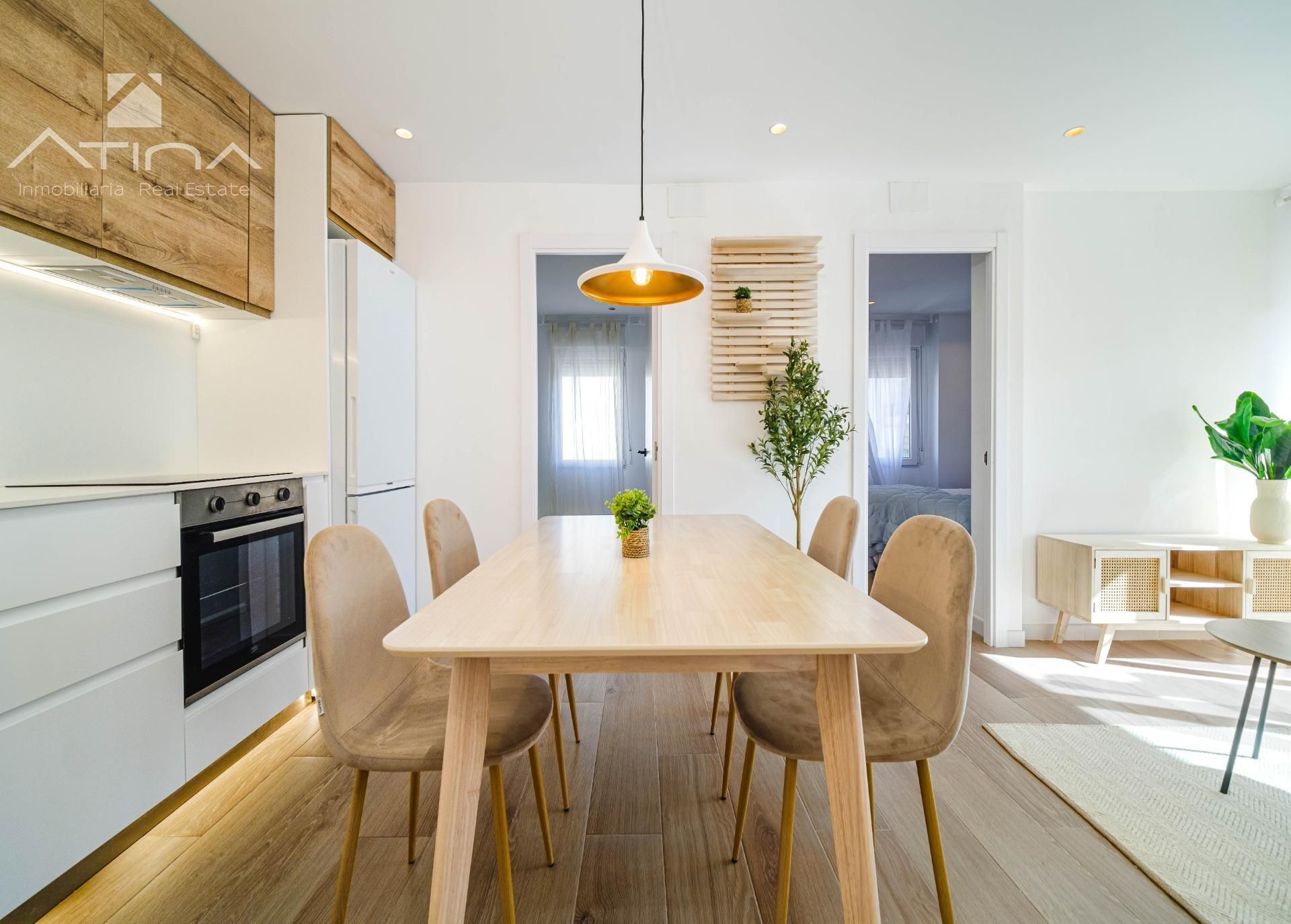 Menjador de Apartament en venda en Jávea / Xàbia amb Aire condicionat, Jardí privat i Terrassa