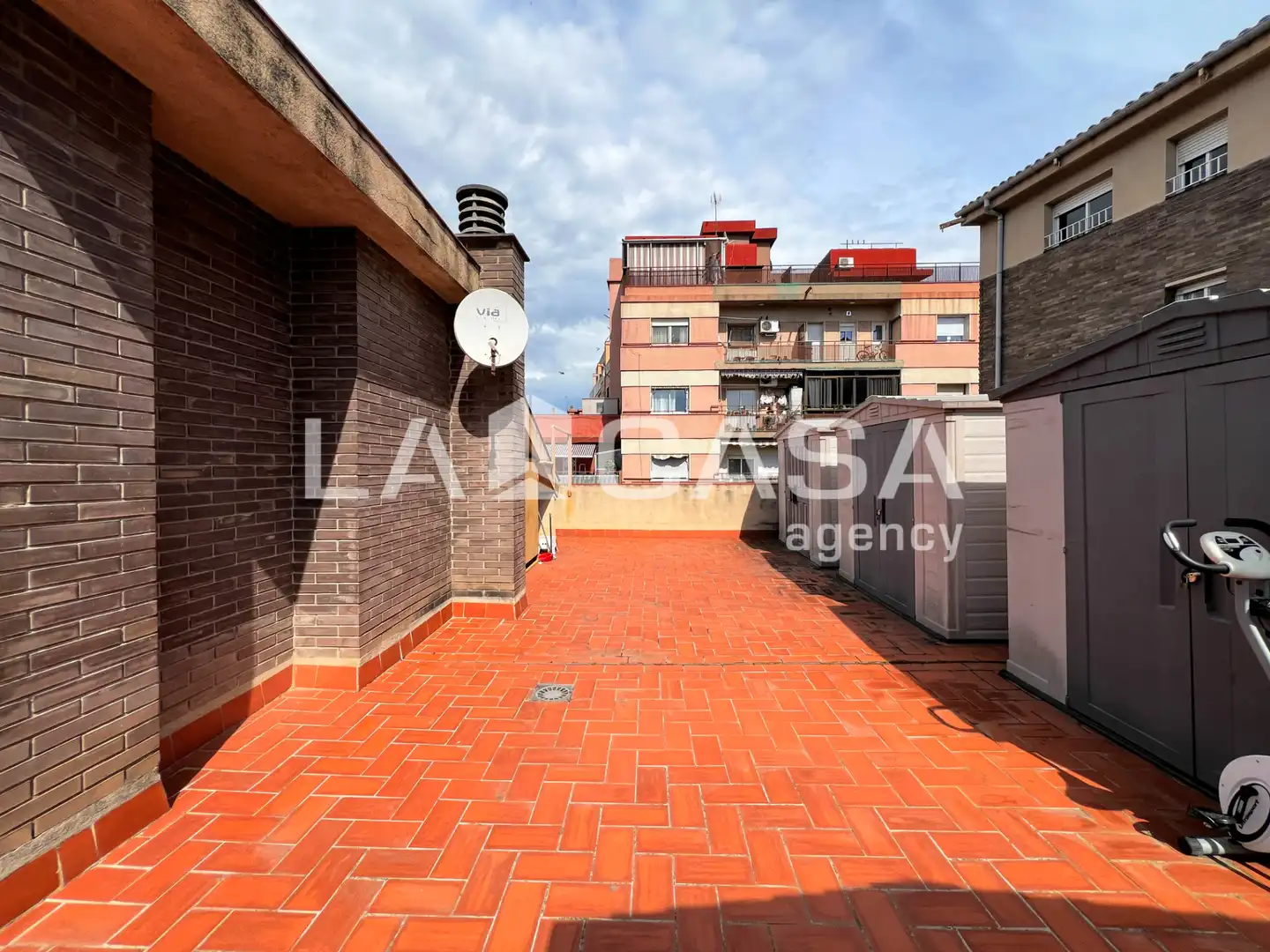 Terrasse von Wohnung zum Verkauf in Badalona mit Terrasse, Möbliert und Balkon