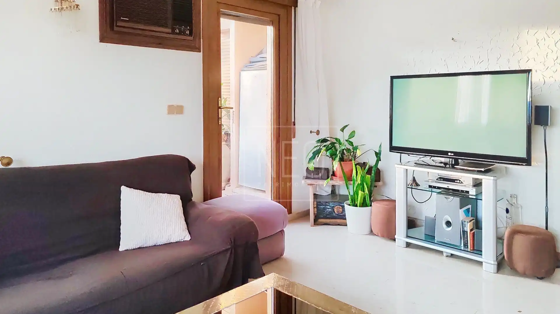 Living room of Attic for sale in Dénia  with Air Conditioner, Private garden and Terrace
