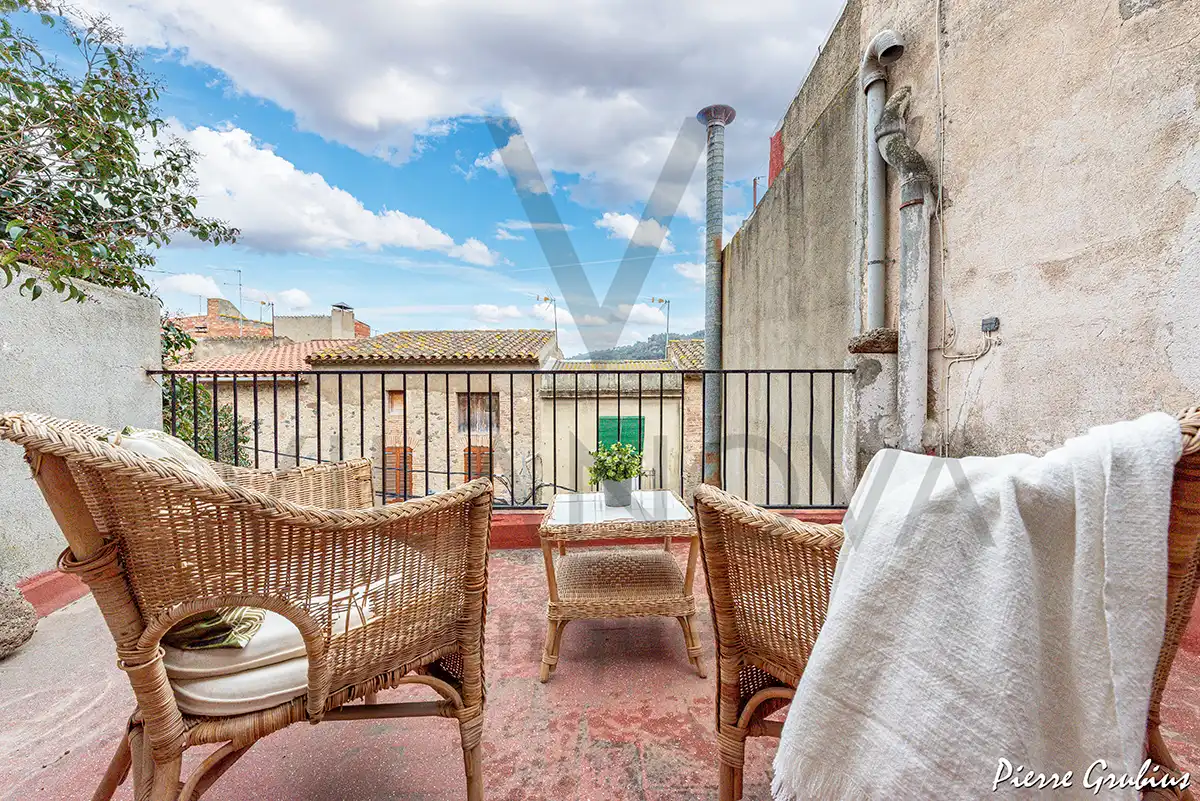 Terrassa de Casa adosada en venda en Alforja amb Calefacció, Jardí privat i Terrassa