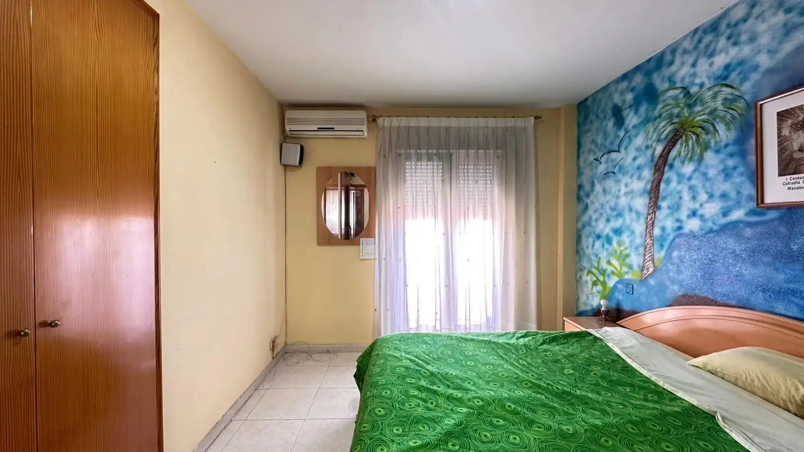 Bedroom of Flat for sale in Massalavés  with Air Conditioner