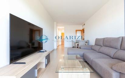 Living room of Flat to rent in Roquetas de Mar  with Air Conditioner, Terrace and Swimming Pool