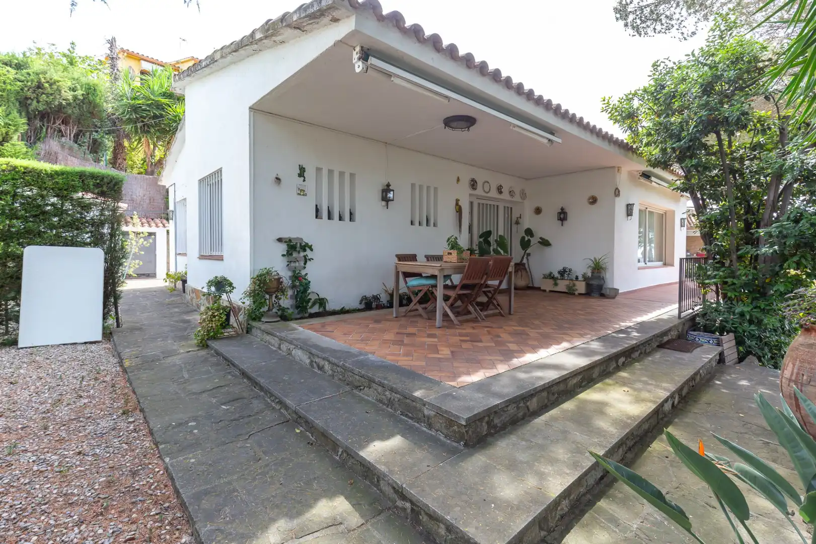 Vista exterior de Casa o chalet en venta en Cabrils con Aire acondicionado, Calefacción y Terraza