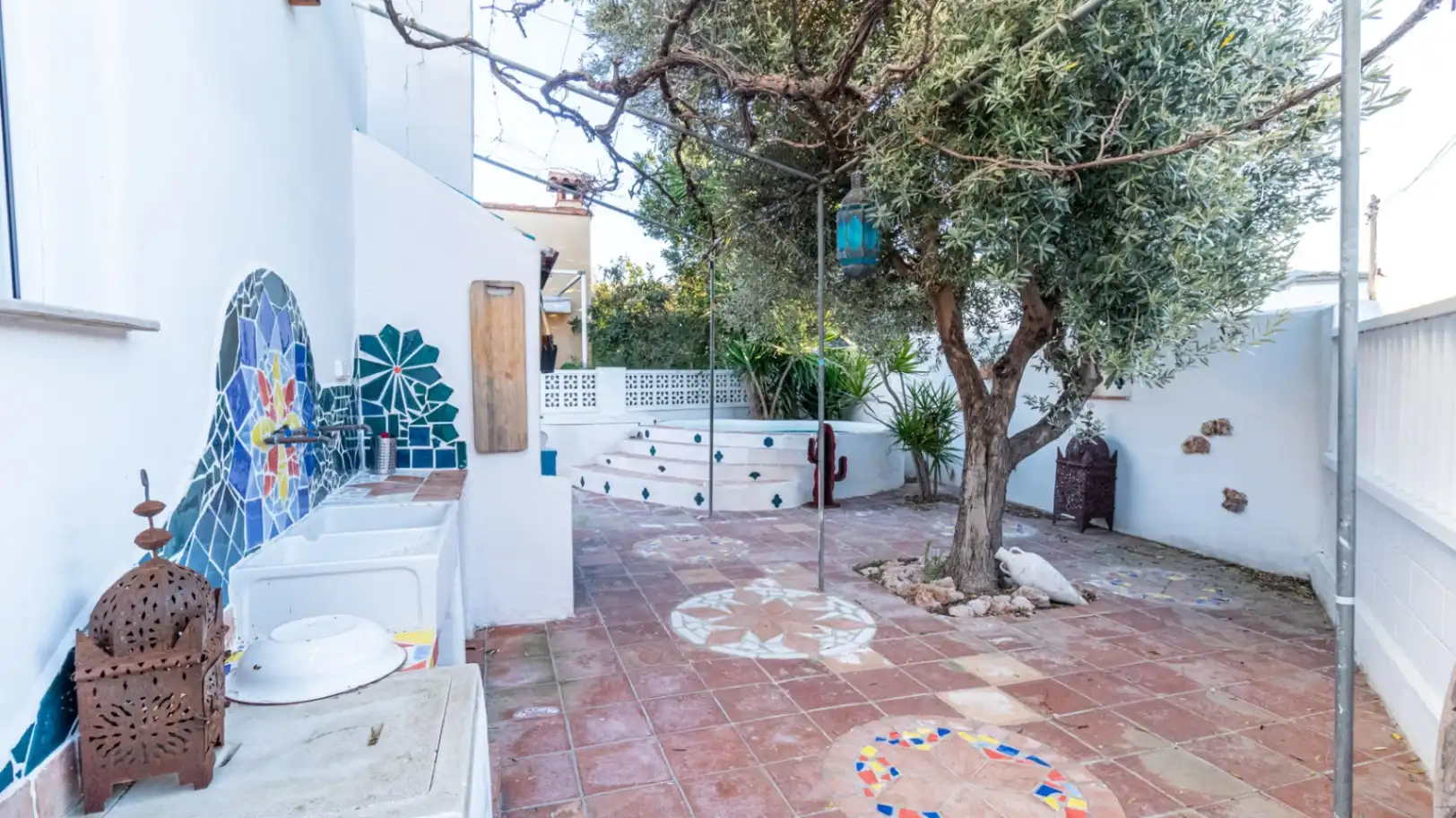 Jardí de Casa o xalet en venda en Oliva amb Aire condicionat, Calefacció i Jardí privat