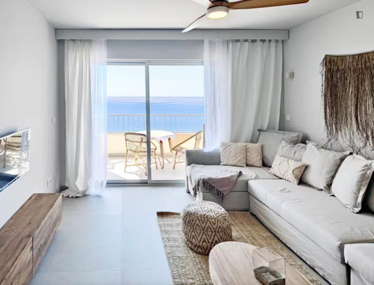 Living room of Apartment to rent in Almuñécar  with Furnished, Washing machine and Microwave