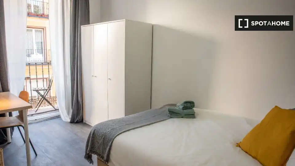 Habitación de Piso para compartir en Madrid con Aire acondicionado, Calefacción y Terraza