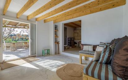 Wohnzimmer von Country house zum verkauf in Sineu mit Privatgarten und Terrasse