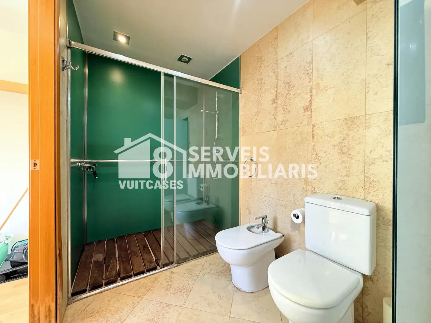 Baño de Casa o chalet en venta en Sant Vicenç de Montalt con Calefacción, Jardín privado y Piscina