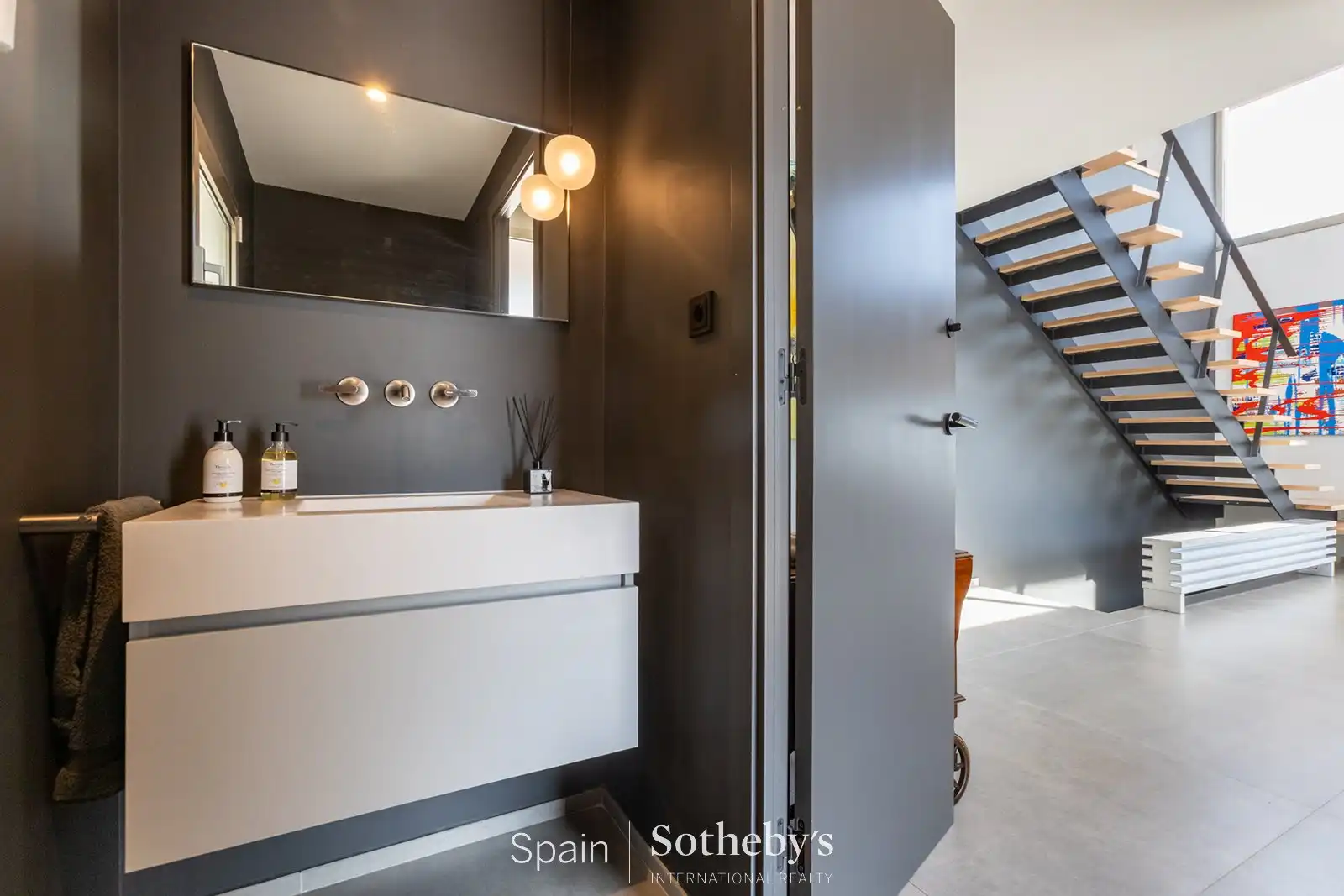 Baño de Casa o chalet en venta en Tiana con Calefacción, Jardín privado y Terraza