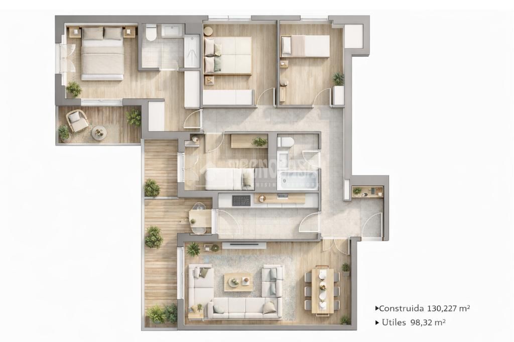 Pis en venda a LOS CERROS, Los Cerros, Vicálvaro