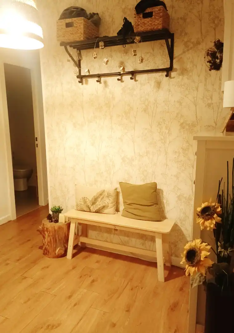 Sala de estar de Piso en venta en L'Hospitalet de Llobregat con Aire acondicionado, Parquet y Terraza