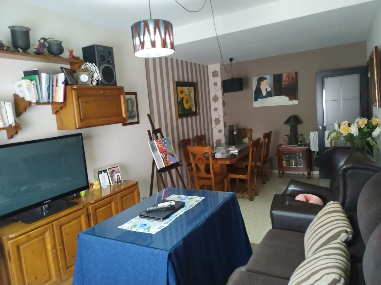 Living room of House or chalet for sale in Palma del Río  with Air Conditioner