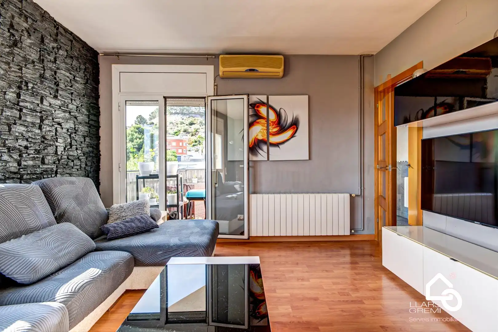 Sala de estar de Dúplex en venta en Òdena con Calefacción, Terraza y Trastero
