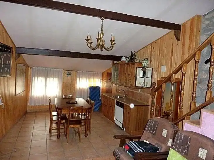 Menjador de Casa o xalet en venda en Muro de Aguas amb Moblat i Balcó