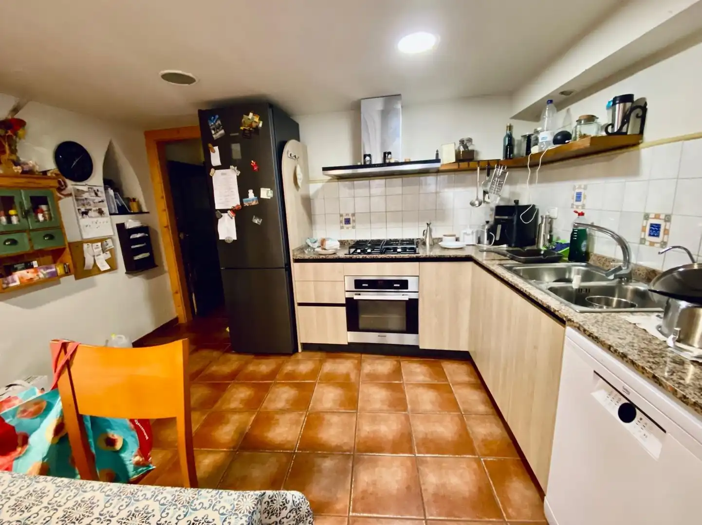 Cuina de Casa o xalet en venda en Capellades amb Calefacció, Terrassa i Traster