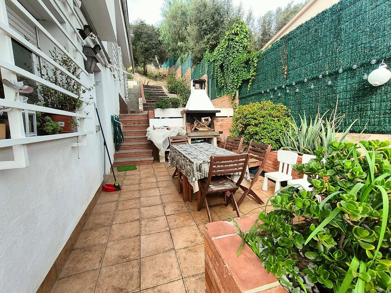 Terrassa de Casa o xalet en venda en Cervelló amb Aire condicionat, Calefacció i Jardí privat