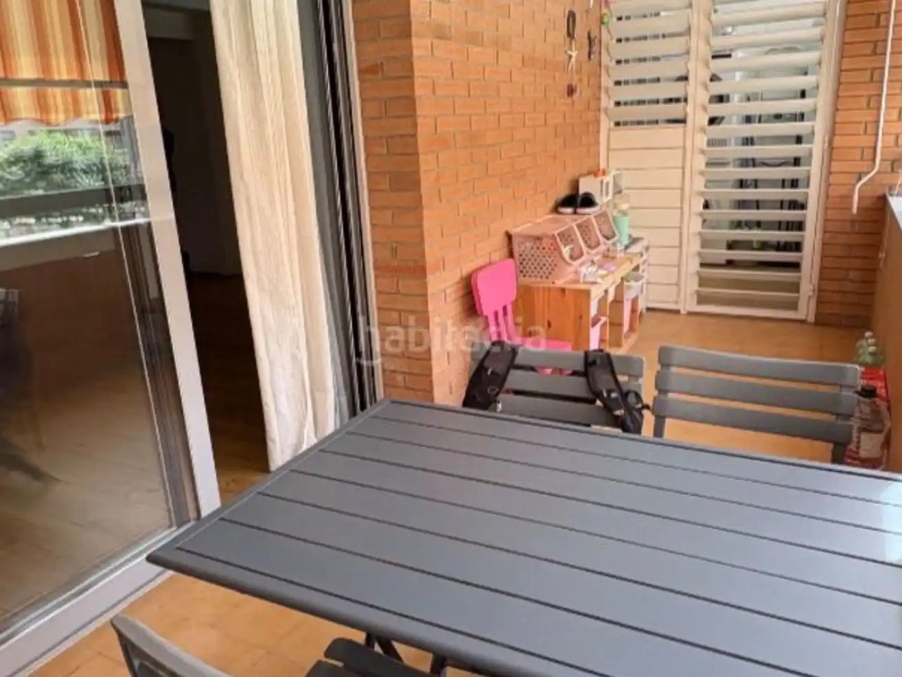 Terrasse von Wohnung zum Verkauf in Sant Boi de Llobregat mit Klimaanlage, Terrasse und Schwimmbad