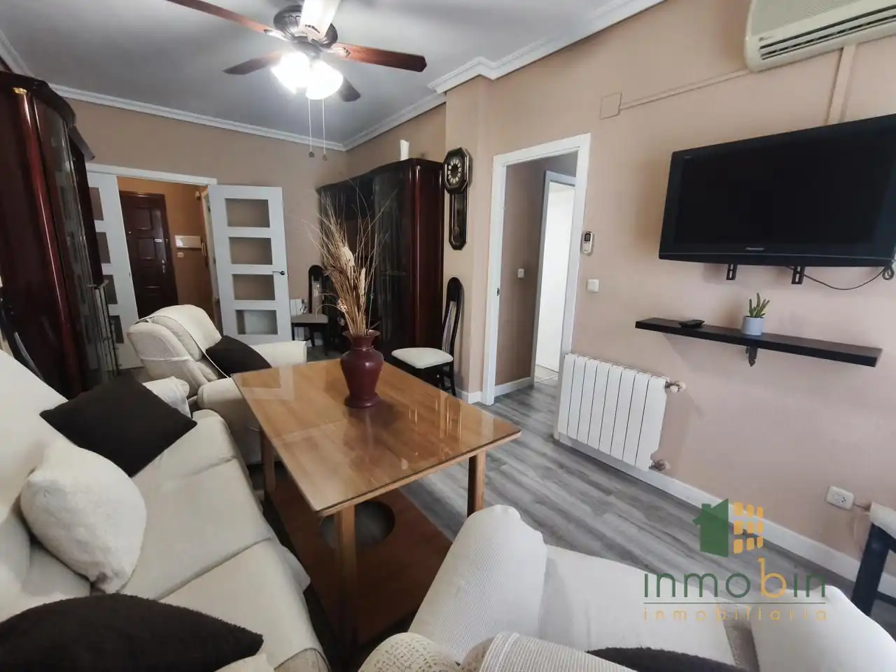 Sala de estar de Piso en venta en Don Benito con Aire acondicionado, Calefacción y Terraza