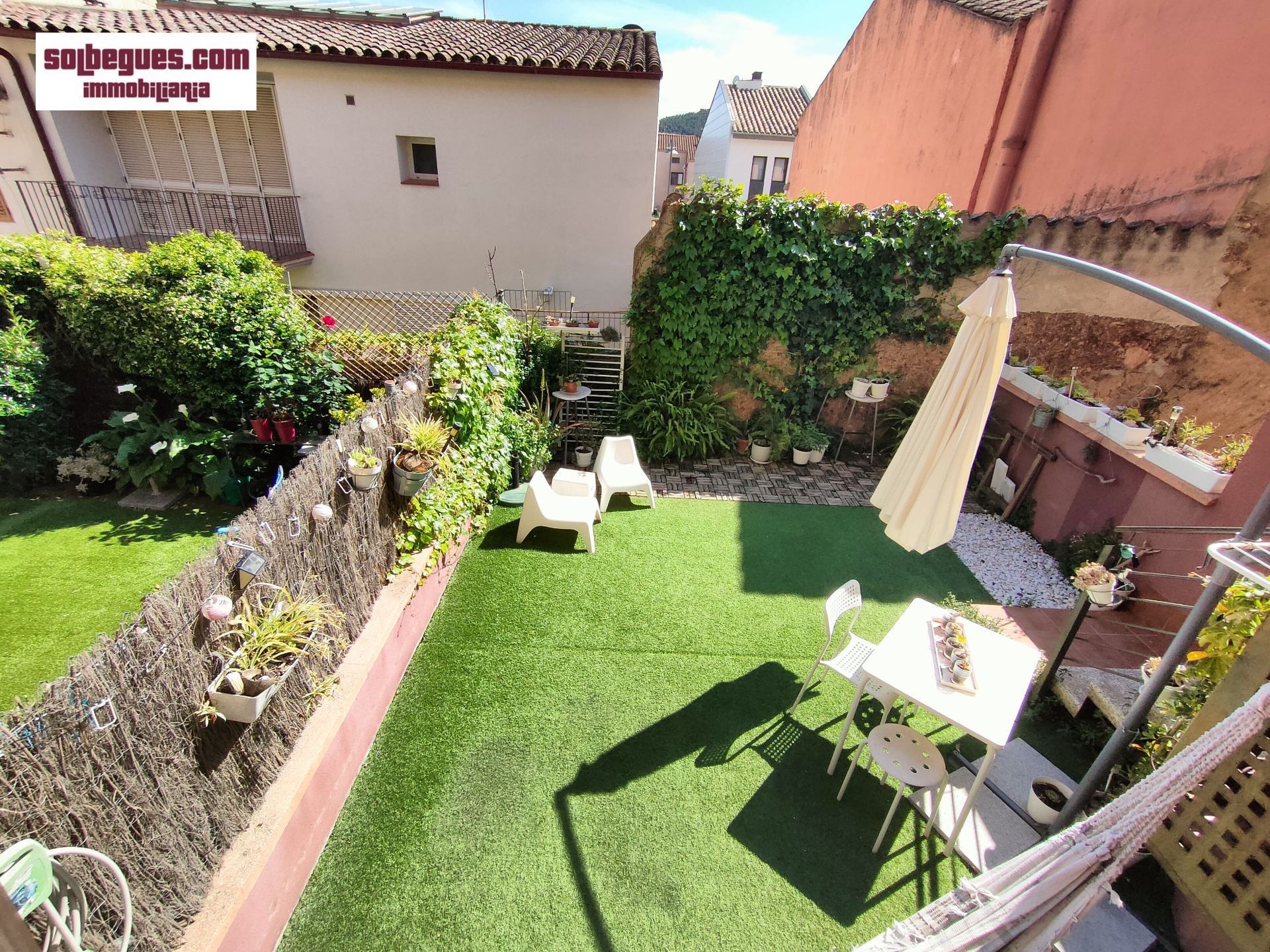 Terrace of Flat for sale in Begues  with Heating, Private garden and Terrace