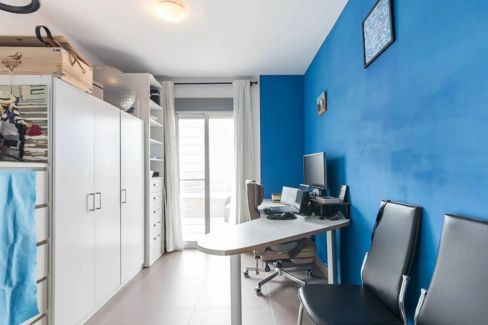Schlafzimmer von Wohnung zum Verkauf in Murcia mit Klimaanlage, Heizung und Terrasse