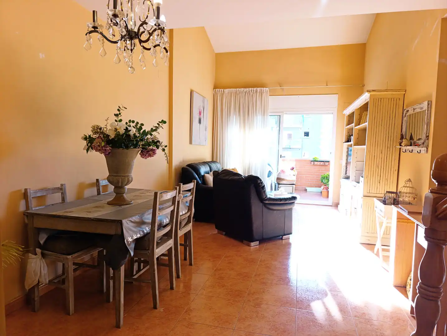 Living room of Attic for sale in Pineda de Mar  with Heating and Terrace