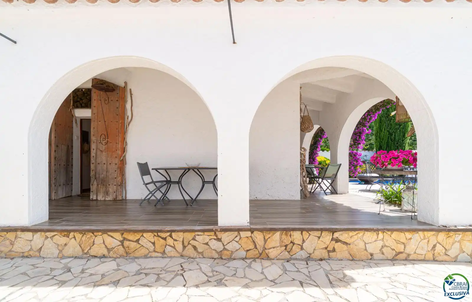 Terrassa de Casa o xalet en venda en Empuriabrava amb Aire condicionat, Piscina i Moblat
