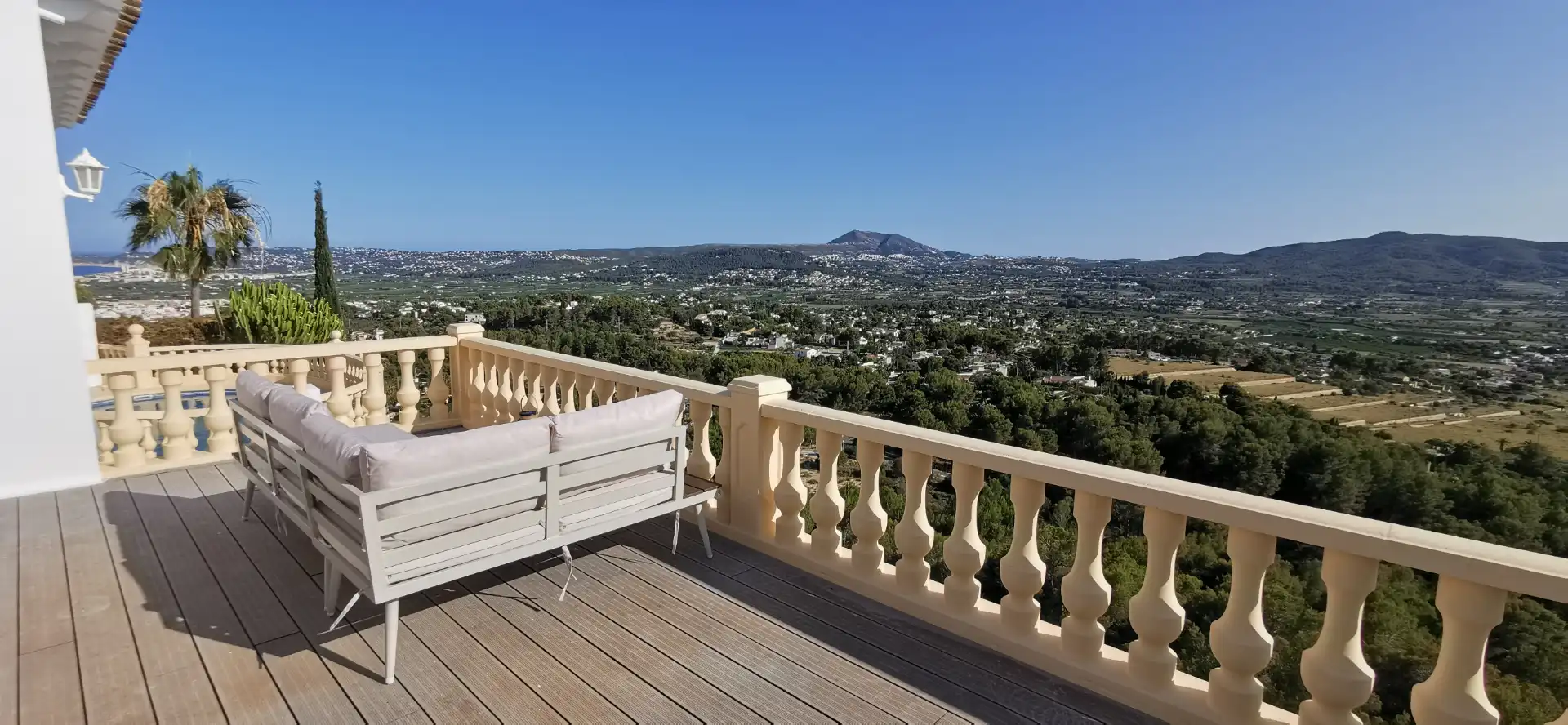 Terraza de Casa o chalet en venta en Jávea / Xàbia con Aire acondicionado, Calefacción y Jardín privado