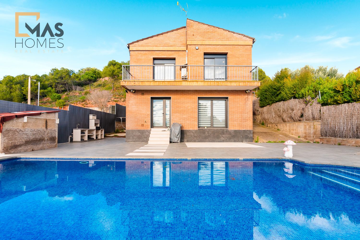 Piscina de Casa o xalet en venda en Rellinars amb Aire condicionat, Calefacció i Jardí privat
