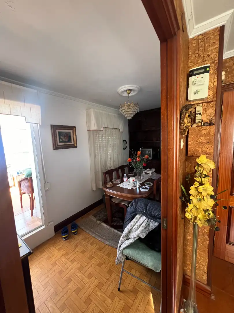 Comedor de Piso en venta en A Coruña Capital  con Terraza y Amueblado