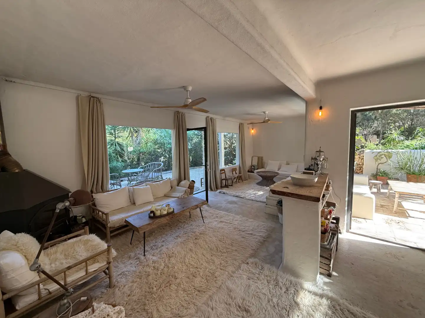 Sala de estar de Casa o chalet en venta en Sant Josep de sa Talaia con Aire acondicionado, Calefacción y Terraza