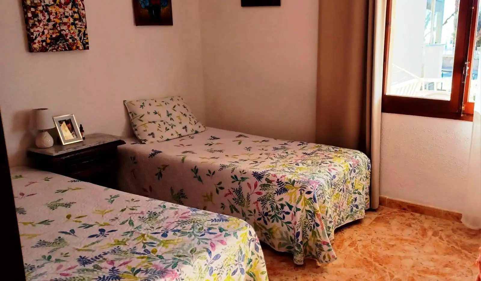 Bedroom of Flat for sale in Cambrils  with Air Conditioner, Terrace and Furnished