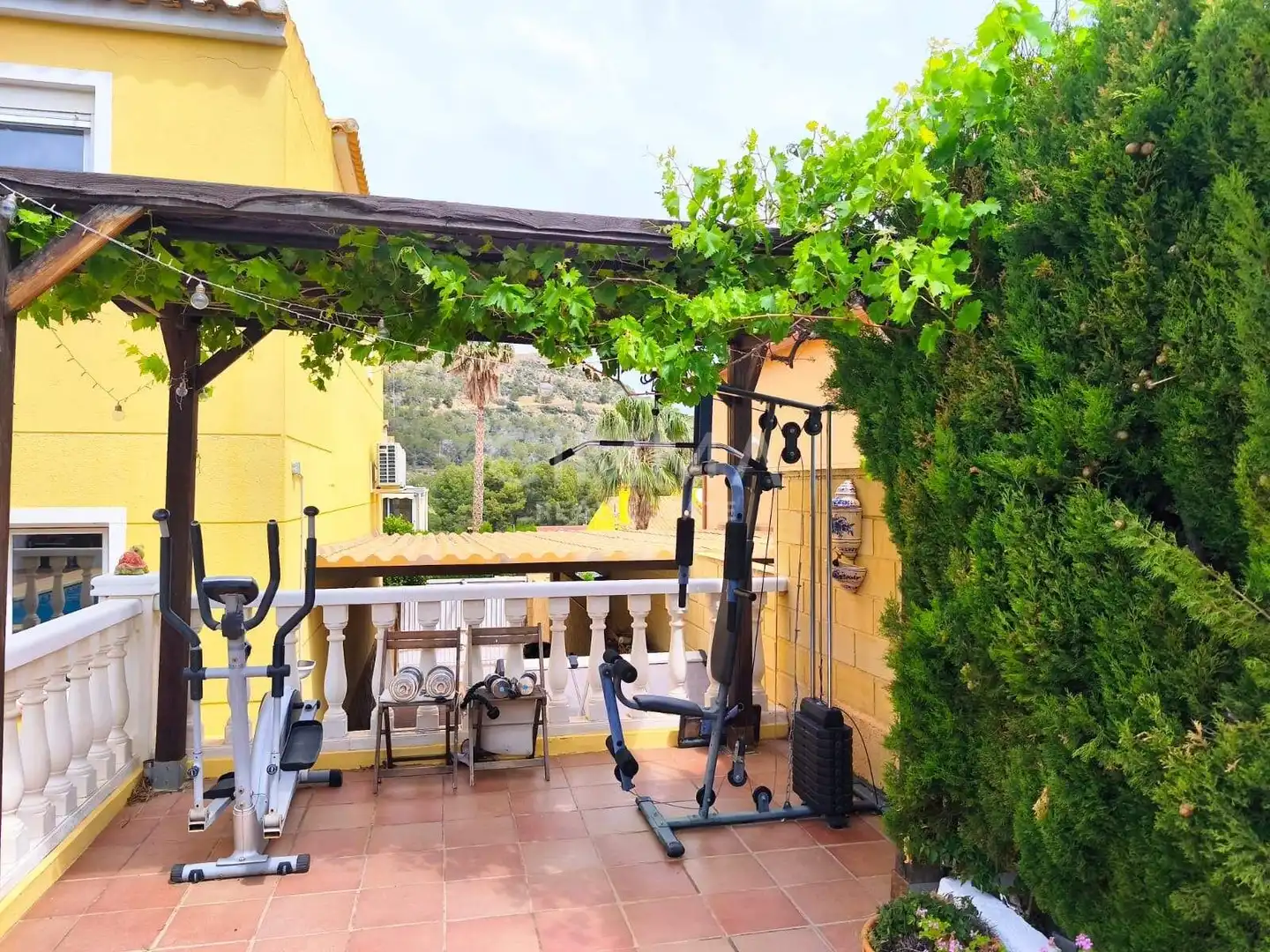 Terrace of Houses for sale in L'Alfàs del Pi  with Heating, Private garden and Terrace